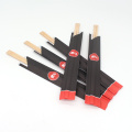 Custom Size Disposable Bamboo Chop Stick 5.0*24Cm Offer Custom Printed Sleeve